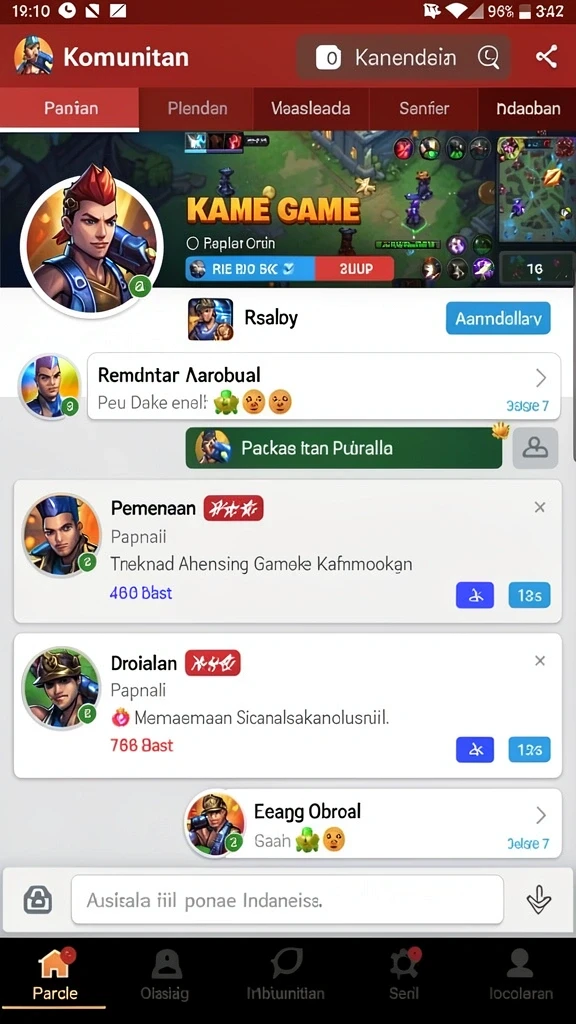 lion4d - Tampilan antarmuka pengguna yang menarik dan intuitif.