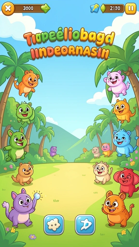 yy123 - Ilustrasi karakter unik dalam game YY123.